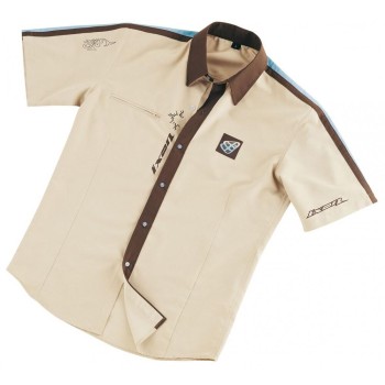 ΠΟΥΚΑΜΙΣΟ ΑΝΔΡΙΚΟ IXON SUN MΠΕΖ/ΚΑΦΕ